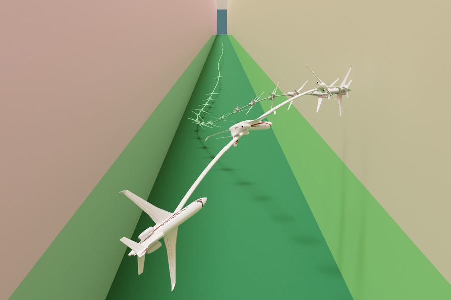 stabilize plane graphic