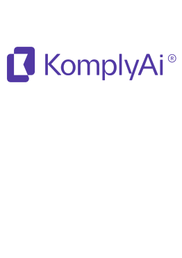 Purple logo for KomplyAi