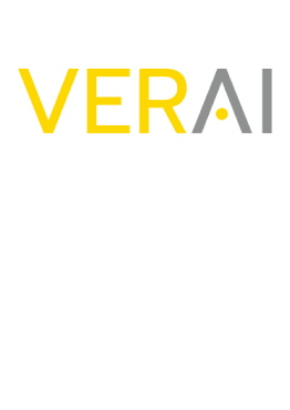 Logo for VerAI in yellow and gray 