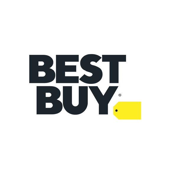 Best Buy logo with yellow tag