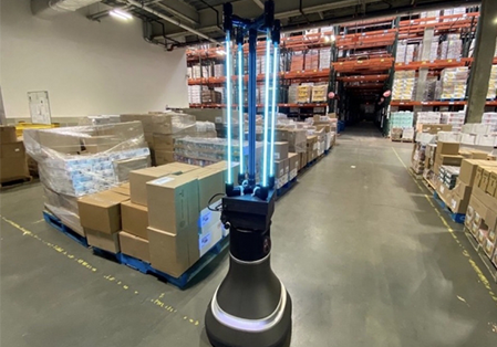 2Disinfecting robot
