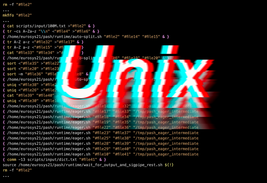 graphic of unix operating system