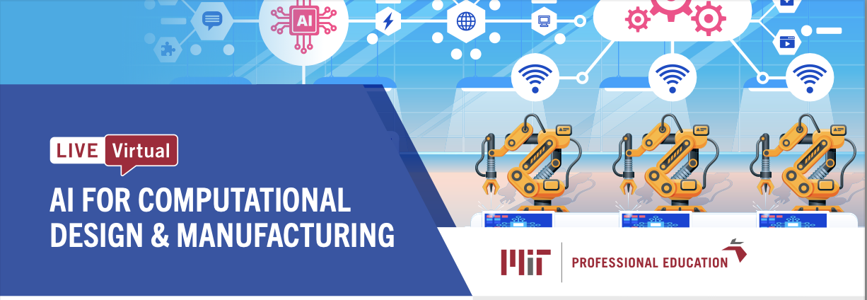 AI FOR COMPUTATIONAL DESIGN & MANUFACTURING course graphic