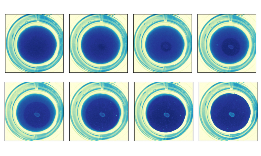 fast-propagating clear-zone eigh hours apart