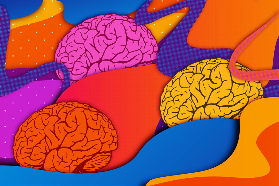 brain eeg waves graphic