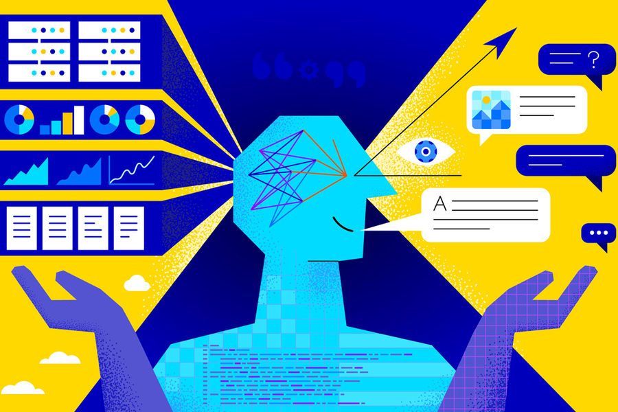 Researchers from MIT and elsewhere found that complex large language machine-learning models use a simple mechanism to retrieve stored knowledge when they respond to a user prompt. The researchers can leverage these simple mechanisms to see what the model knows about different subjects, and also possibly correct false information that it has stored (Credits: iStock).