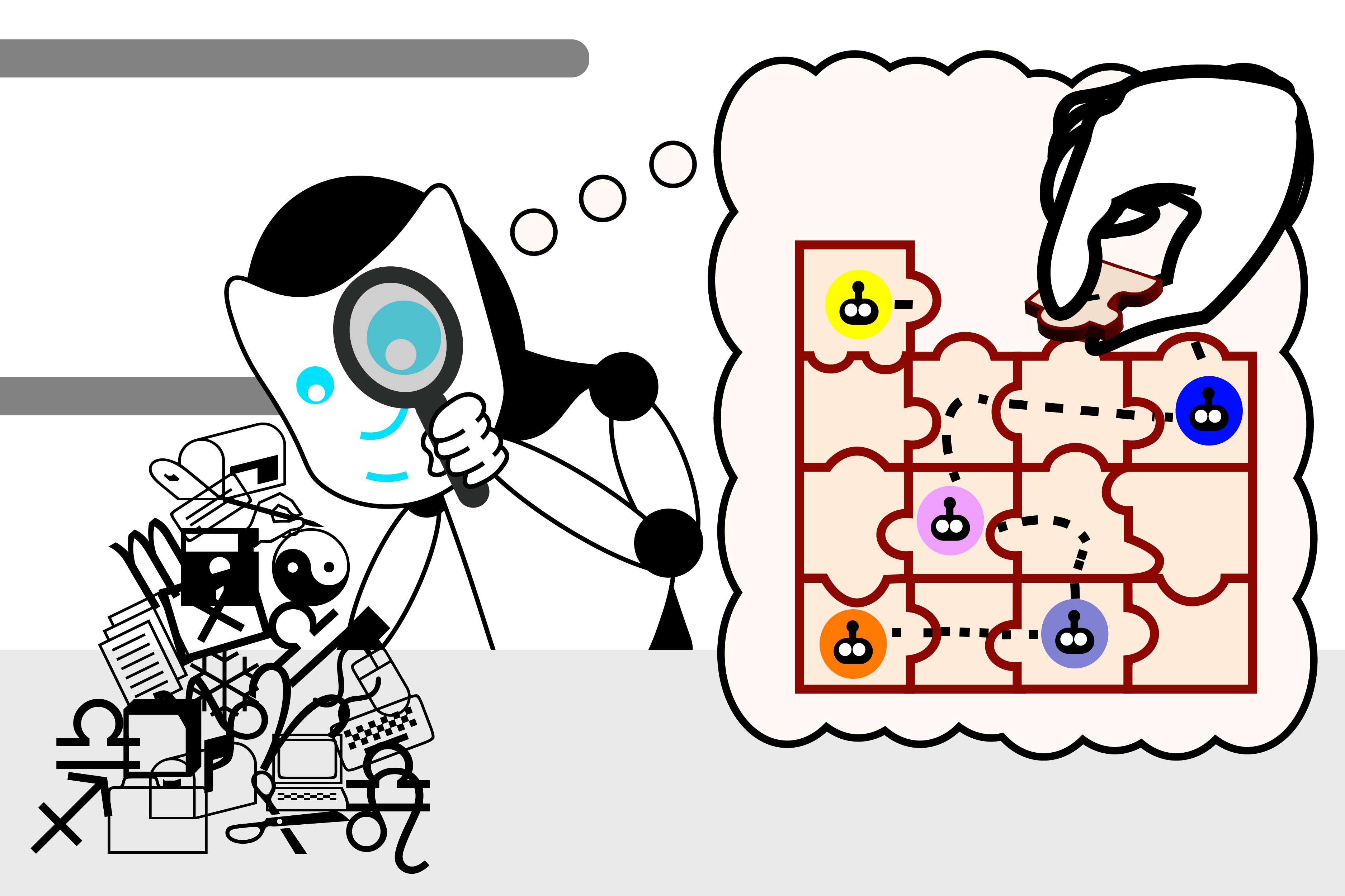 alt="Language models may develop their own understanding of reality as a way to improve their generative abilities, indicating that the models may someday understand language at a deeper level than they do today (Credits: Alex Shipps/MIT CSAIL)."