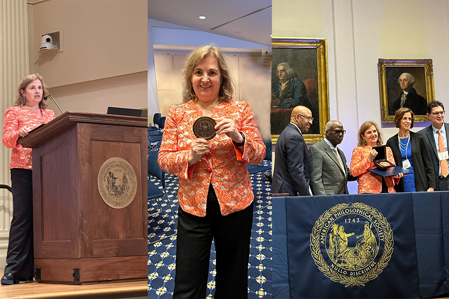 alt="Daniela Rus, Director of CSAIL and MIT EECS Professor, was recently named a co-recipient of the 2024 John Scott Award by the Board of Directors of City Trusts (Credit: Rachel Gordon/MIT CSAIL)."