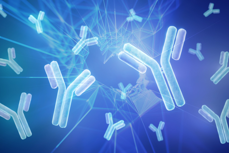 A new computational technique allows large language models to predict antibody structures more accurately (Credits: MIT News; iStock).