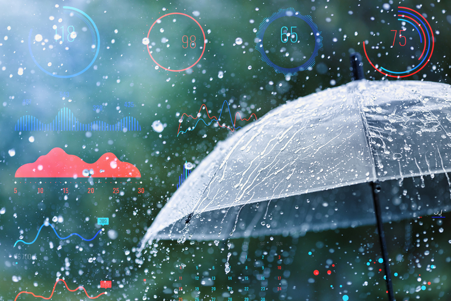 alt="A new method could help scientists make better predictions in areas like weather forecasting, climate research, public health, and ecological management (Credits: MIT News; iStock)."