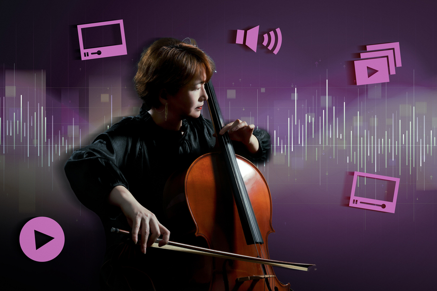 alt="&quot;We are building AI systems that can process the world like humans do, in terms of having both audio and visual information coming in at once and being able to seamlessly process both modalities,&quot; says co-author Andrew Rouditchenko (Credits: MIT News; iStock)."