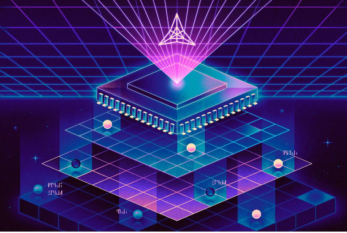 "It's like a microscope," says Joseph Ravichandran, the MIT PhD student who led the project. "If you've got a hand magnifying glass, you can see a little bit. But if you had an electron microscope, now we're really talking. That's what Fractal is. The electron microscope of operating systems” (Credit: Gabriel Maragaño).