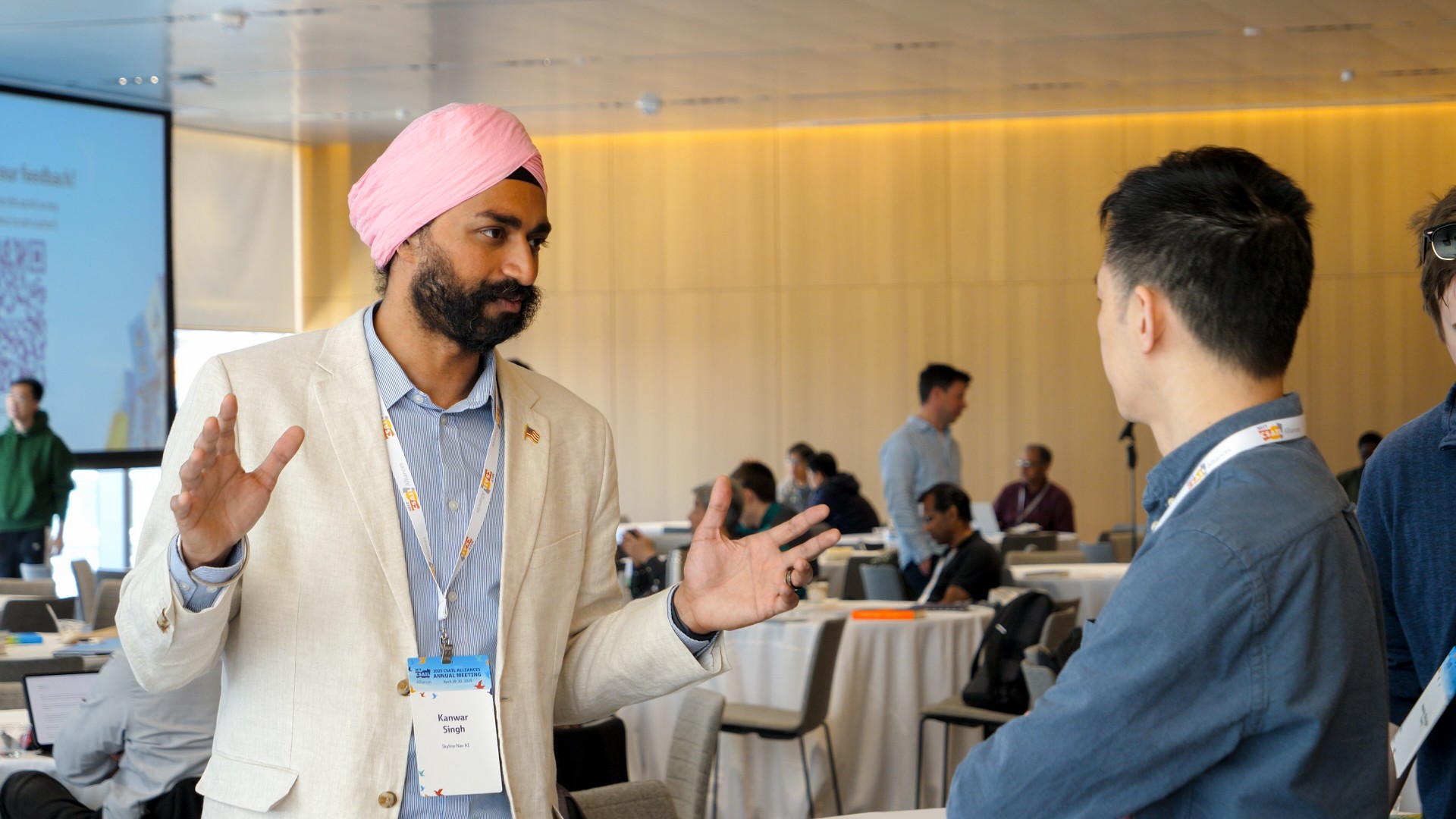 Kanwar Singh at the 2025 CSAIL Alliances Annual Meeting